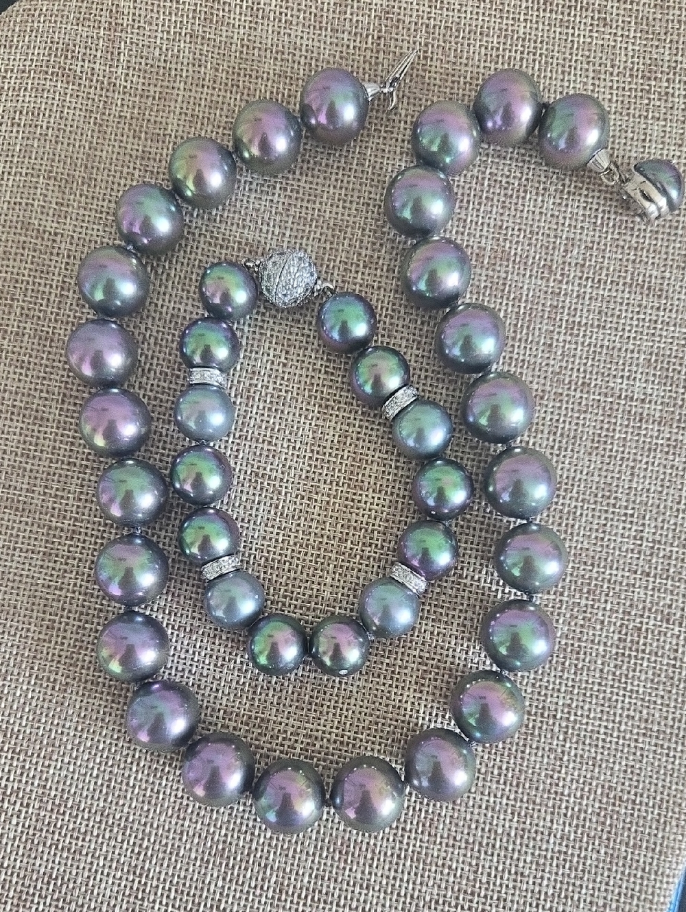 Majorica Pearl Necklace and Bracelet Set